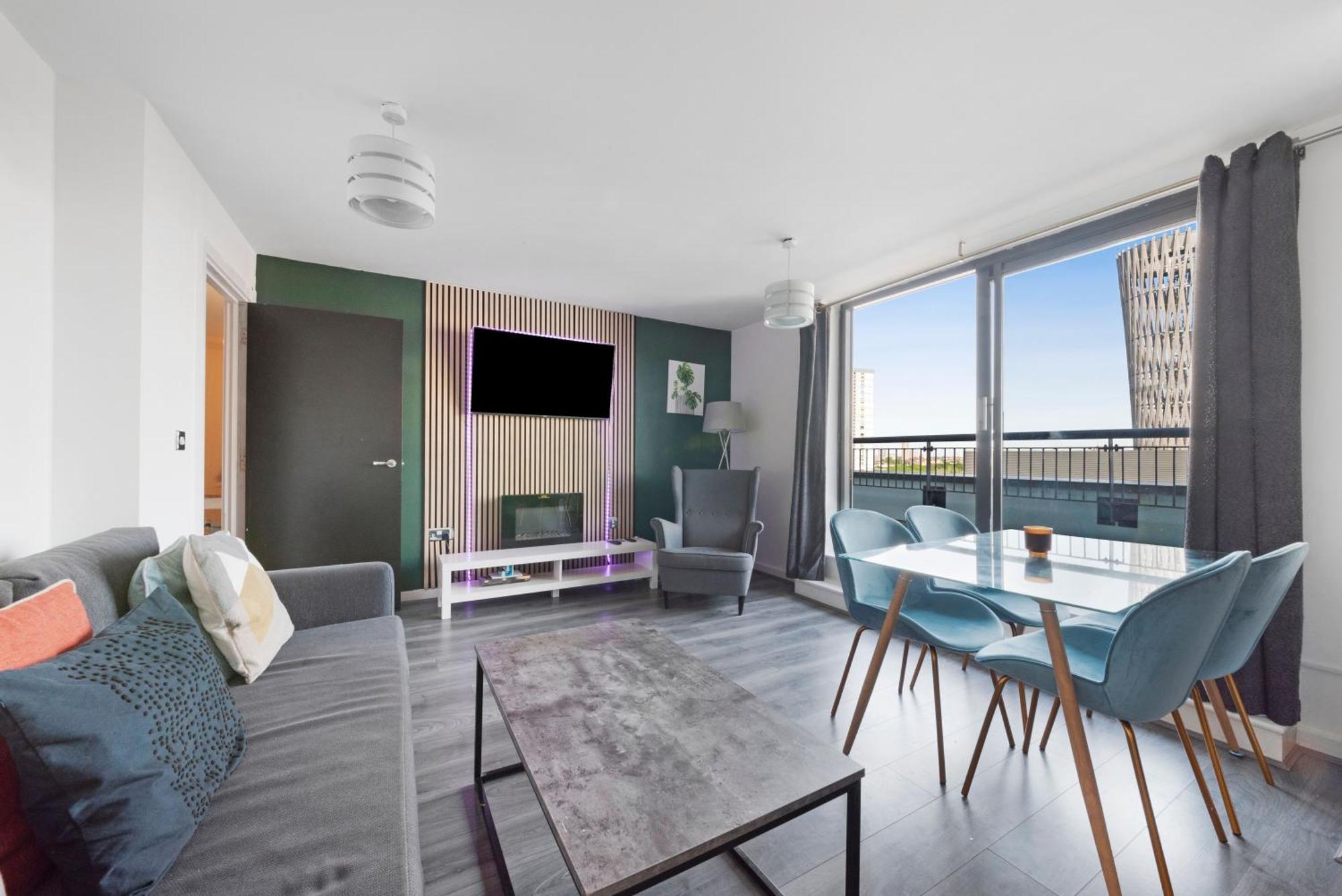 شقة Penthouse W/ Hot Tub Near Stratford, Westfield لندن المظهر الخارجي الصورة